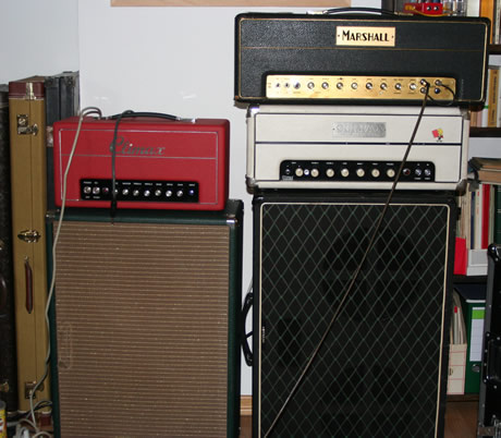 3 very rare Guitar Amps